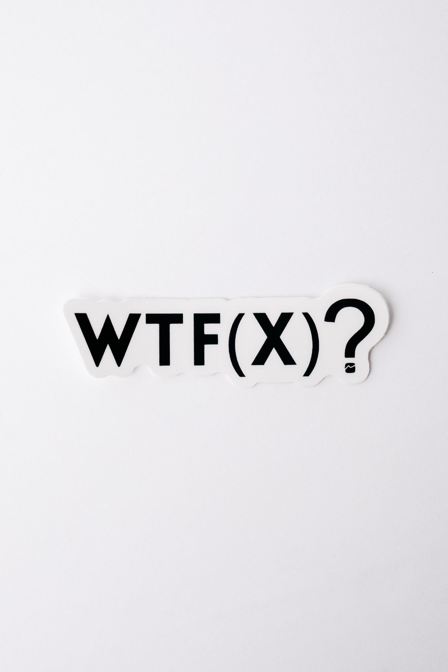 WTF(X)? Sticker