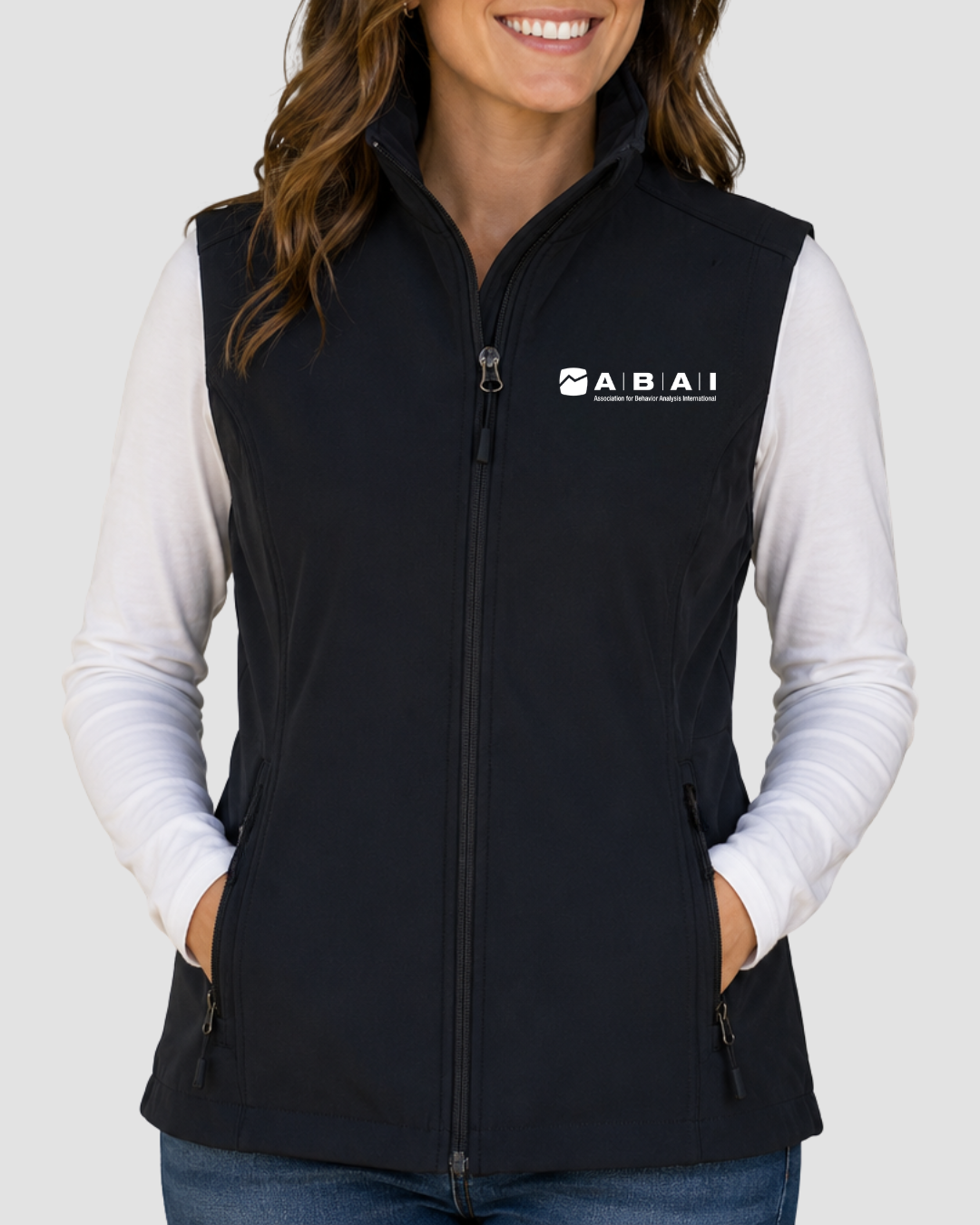 Women's ABAI Soft Shell Full Zip Vest