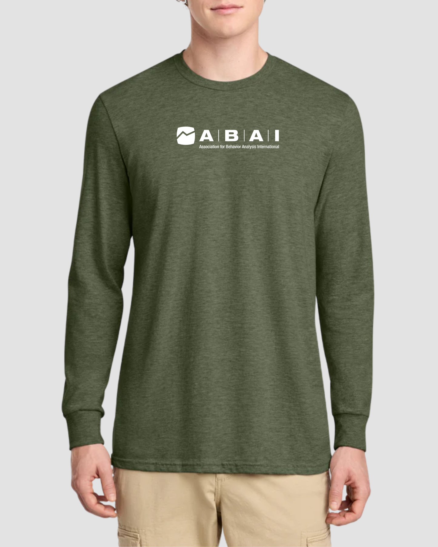 Heathered Olive ABAI Long Sleeve