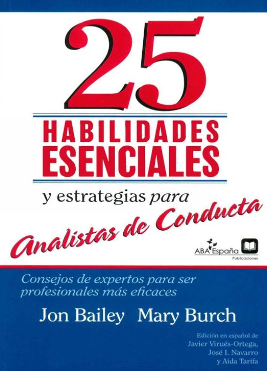 25 Habilidades Esenciales y Estrategias para Analistas de Conducta