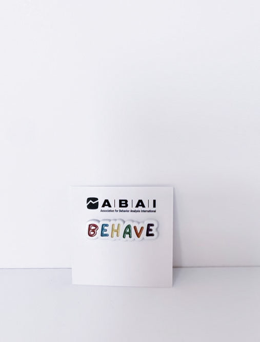 BEHAVE Enamel Pin