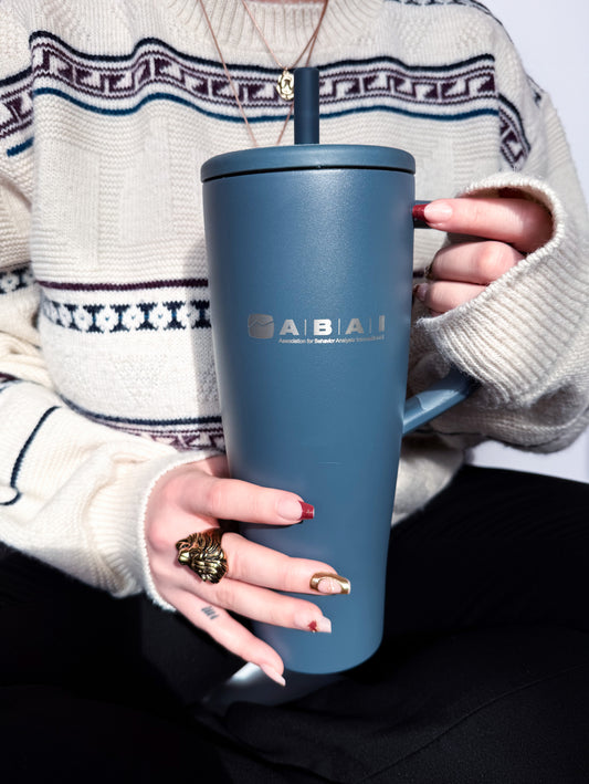 40 oz Ice Blue Tumbler