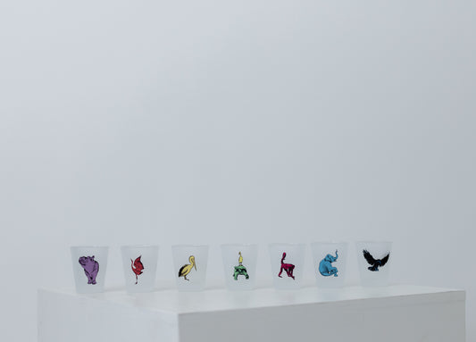 2025 Membership Cycle Shot Glasses SET