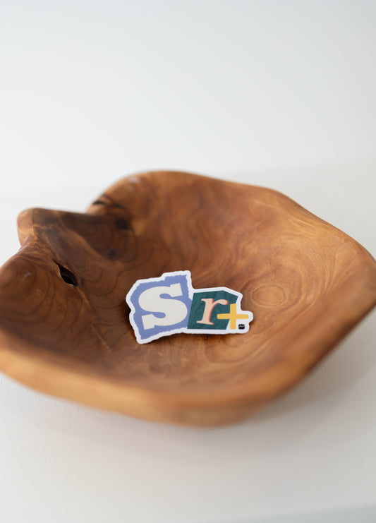 Sr+ Sticker