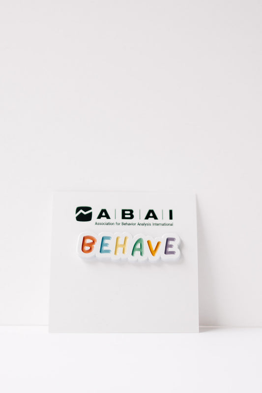 BEHAVE Enamel Pin