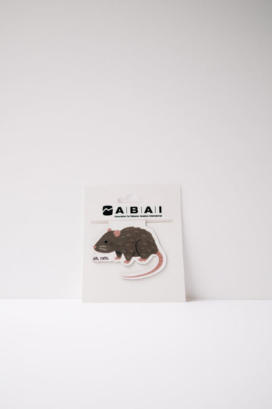Oh, Rats. Magnetic Bookmark