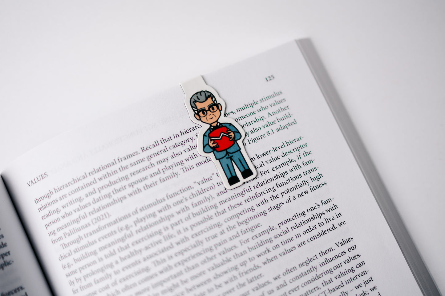 Skinner Magnetic Bookmark