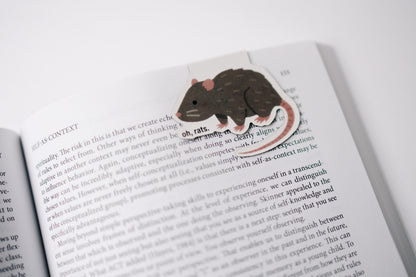 Oh, Rats. Magnetic Bookmark