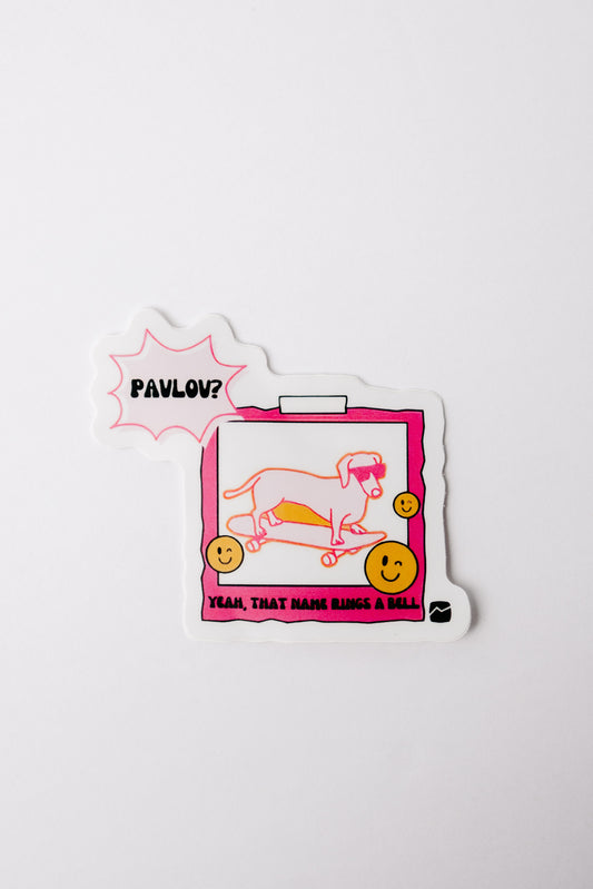 Pavlov Dog Sticker