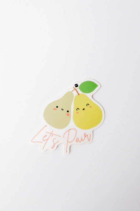 Let's Pair Sticker