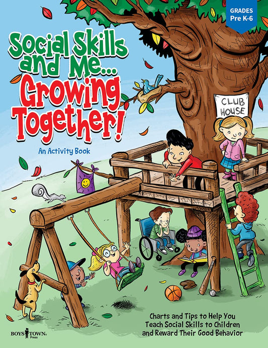 Social Skills and Me...Growing Together Activity Book